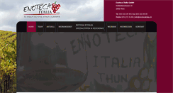 Desktop Screenshot of enotecaitalia.ch